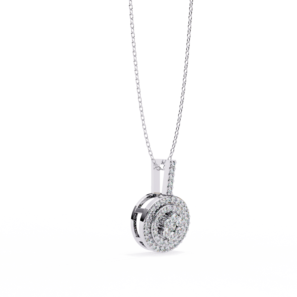 Natural Diamond Eternal Orbit Pendant