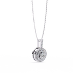 Natural Diamond Eternal Orbit Pendant