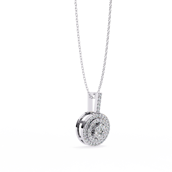 Natural Diamond Eternal Orbit Pendant