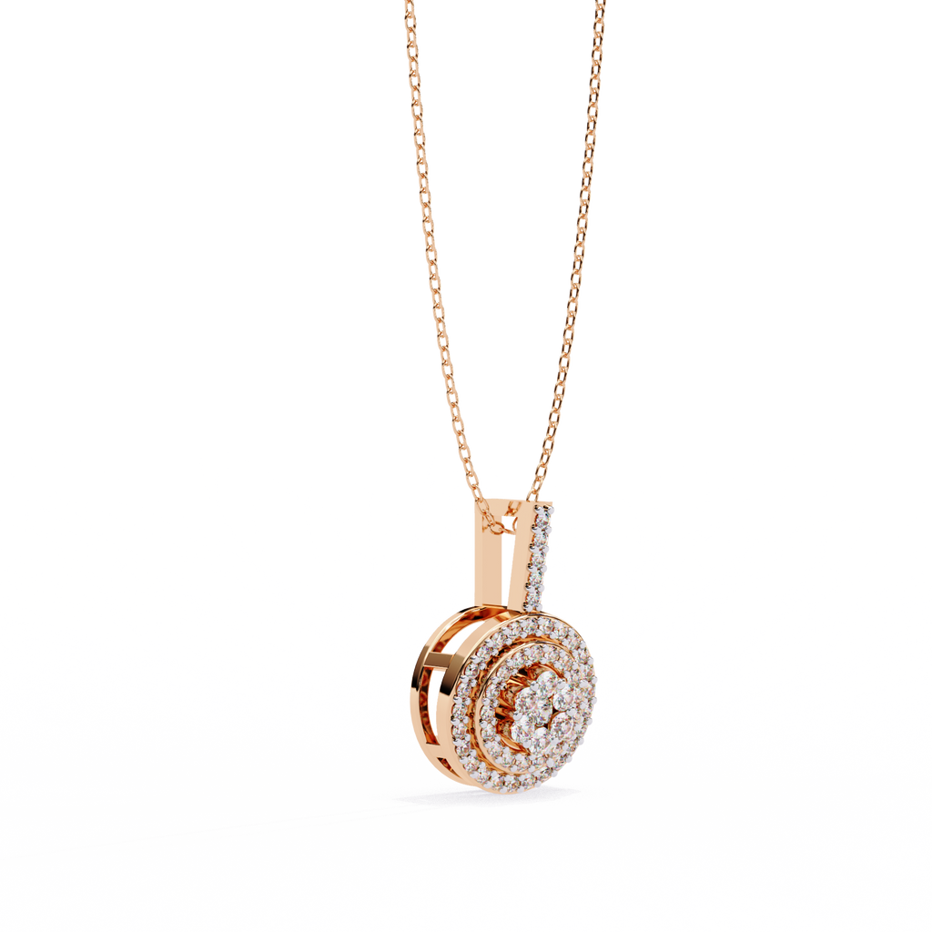 Natural Diamond Eternal Orbit Pendant