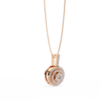 Natural Diamond Eternal Orbit Pendant