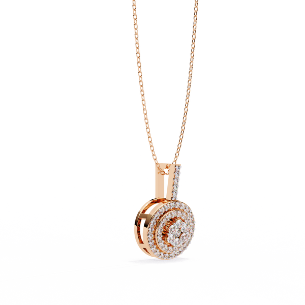 Natural Diamond Eternal Orbit Pendant