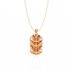 Three Round shape Diamond Pendant