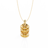 Three Round shape Diamond Pendant