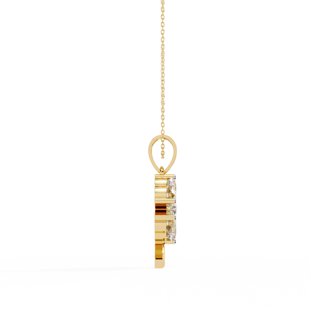 Lucky Bloom Diamond Pendant