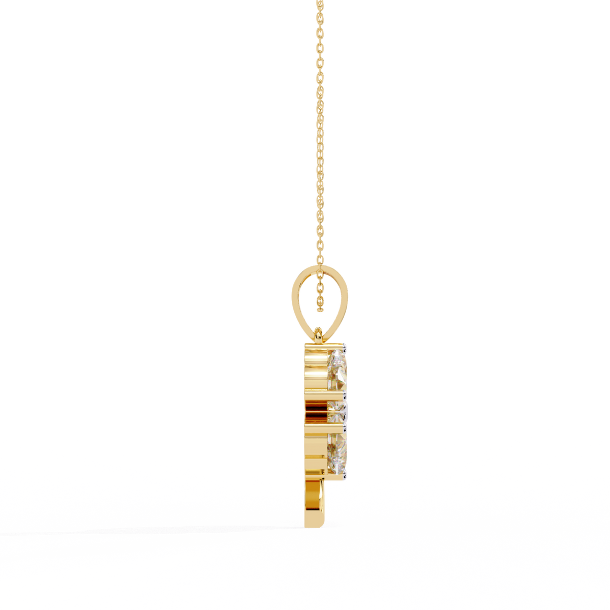 Lucky Bloom Diamond Pendant