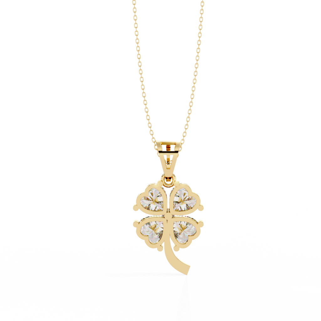 Lucky Bloom Diamond Pendant