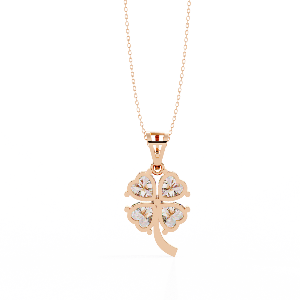 Lucky Bloom Diamond Pendant