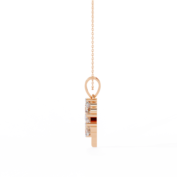 Lucky Bloom Diamond Pendant