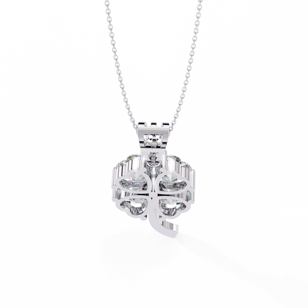 Lucky Bloom Diamond Pendant