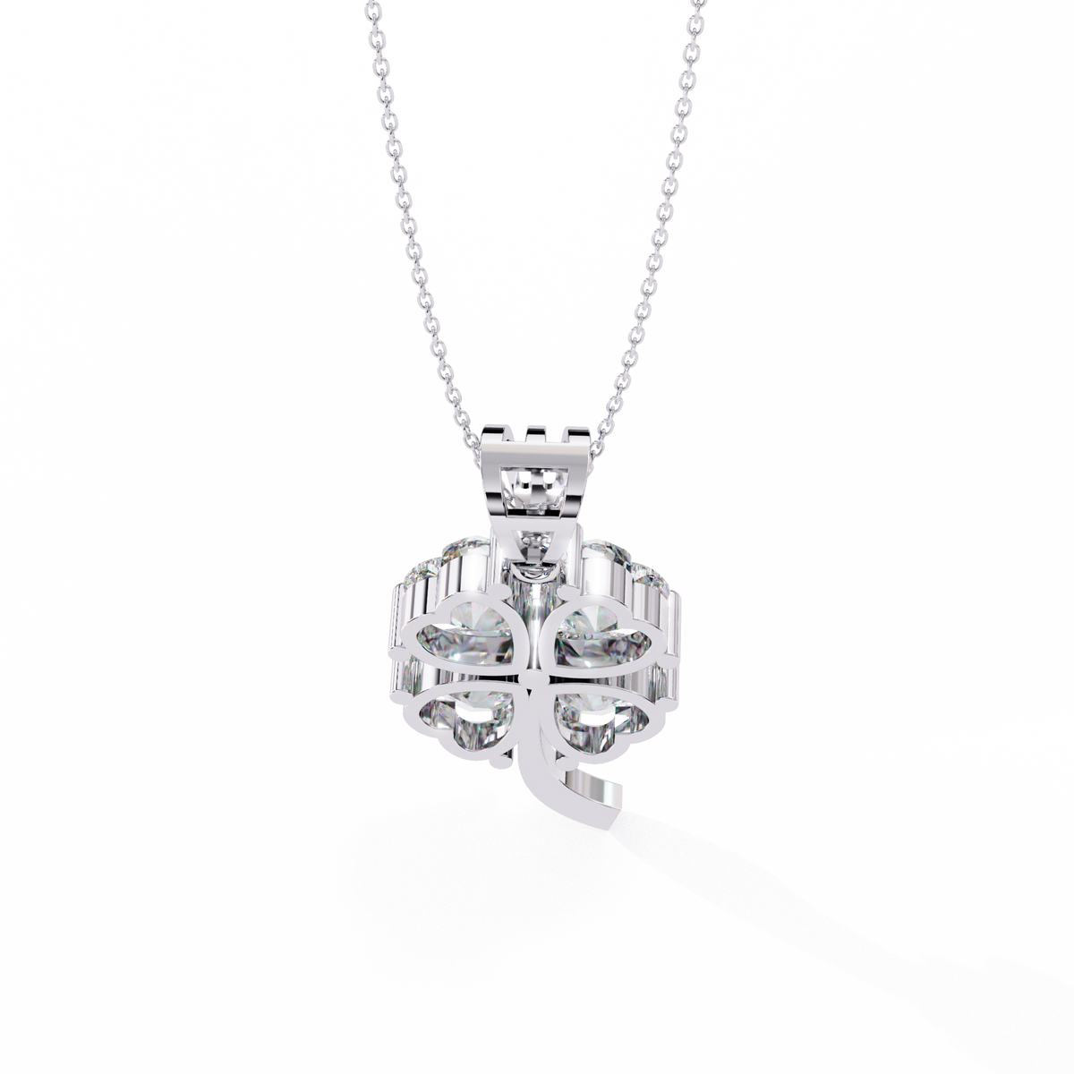Lucky Bloom Diamond Pendant