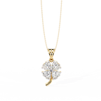 Lucky Bloom Diamond Pendant