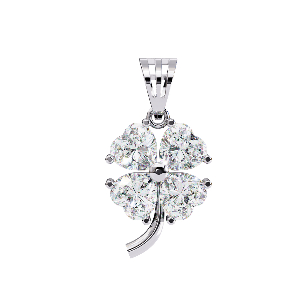 Lucky Bloom Diamond Pendant