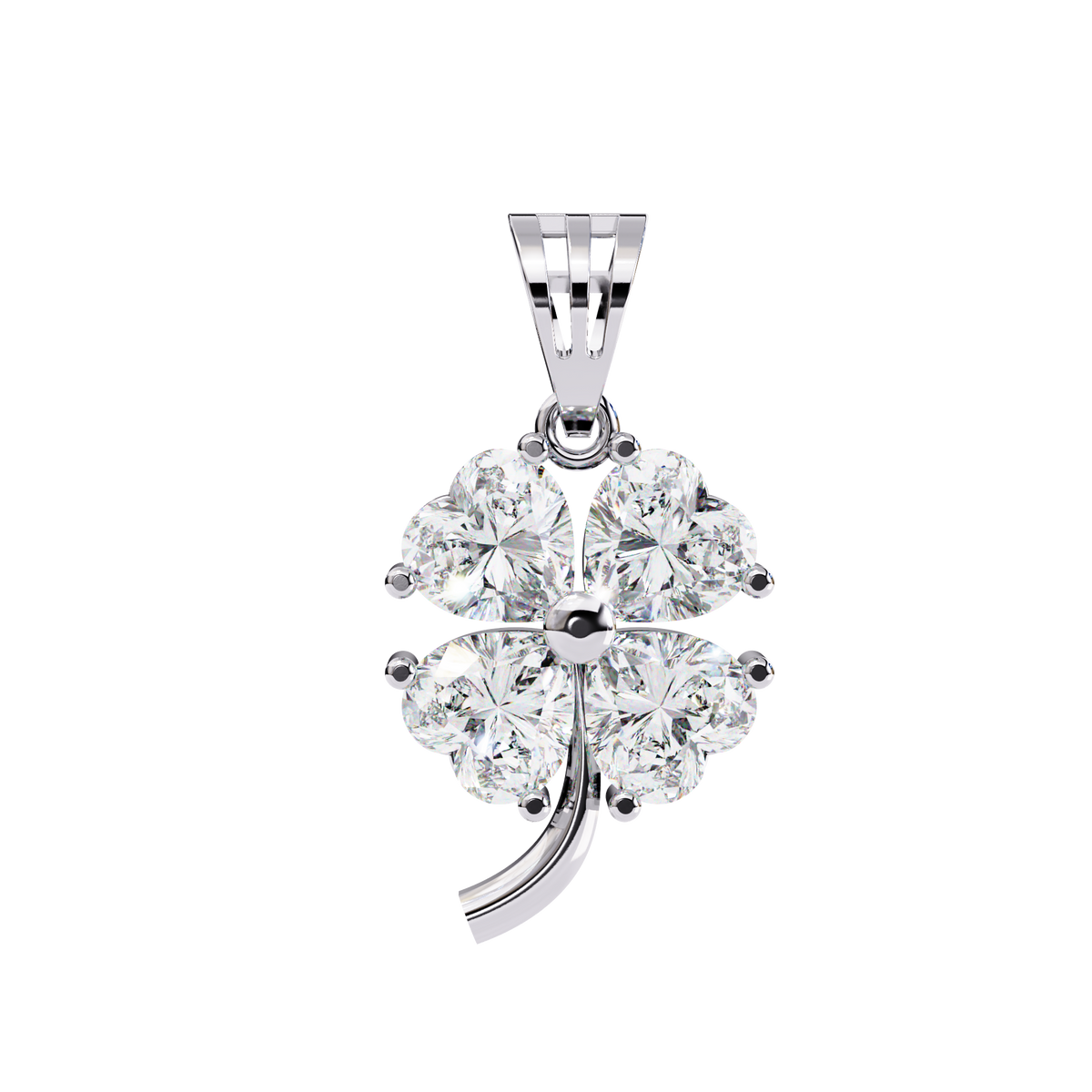 Lucky Bloom Diamond Pendant