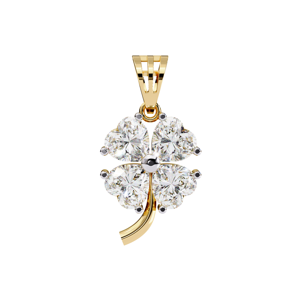 Lucky Bloom Diamond Pendant