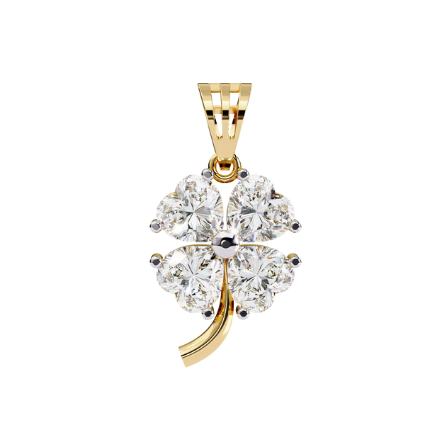 Lucky Bloom Diamond Pendant