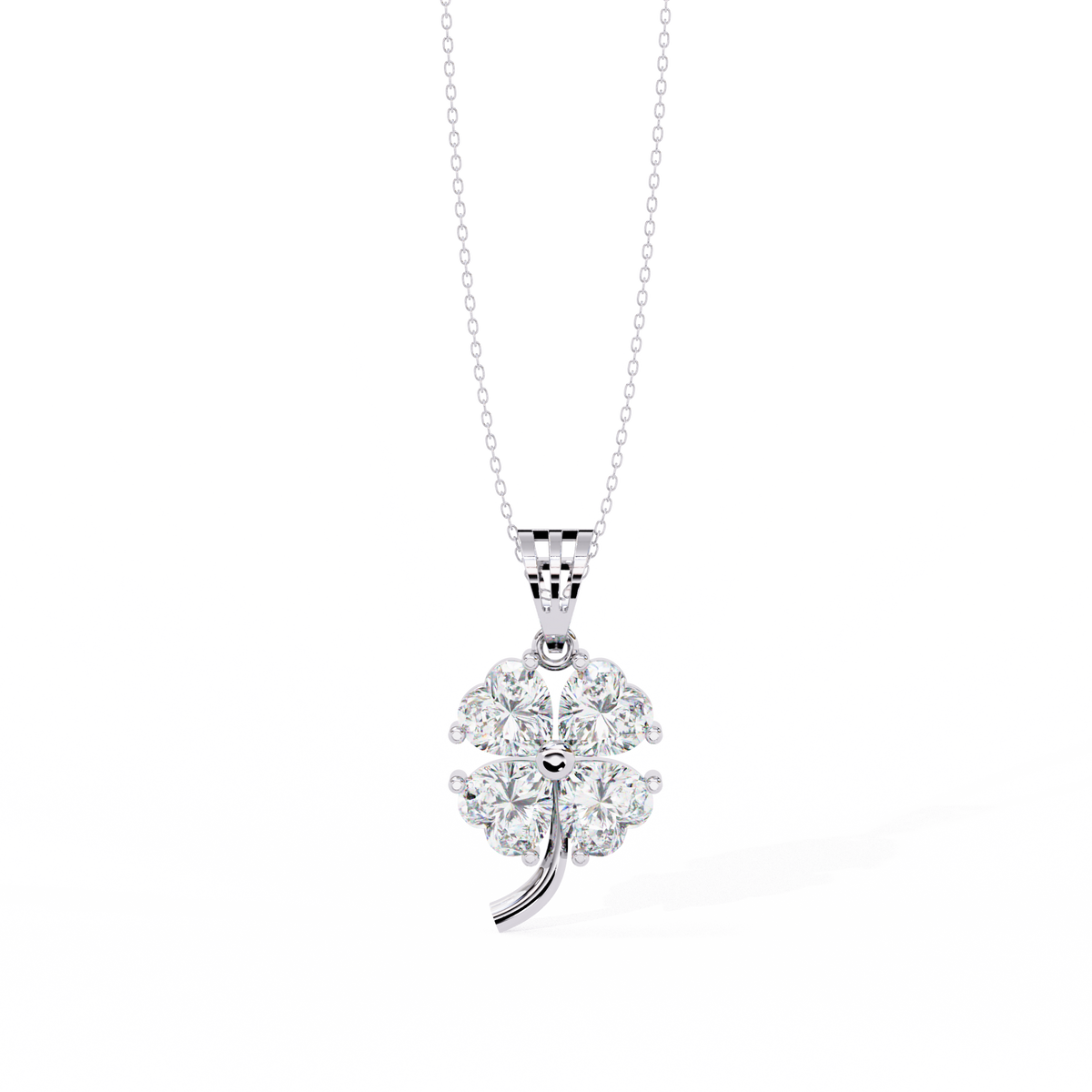 Lucky Bloom Diamond Pendant