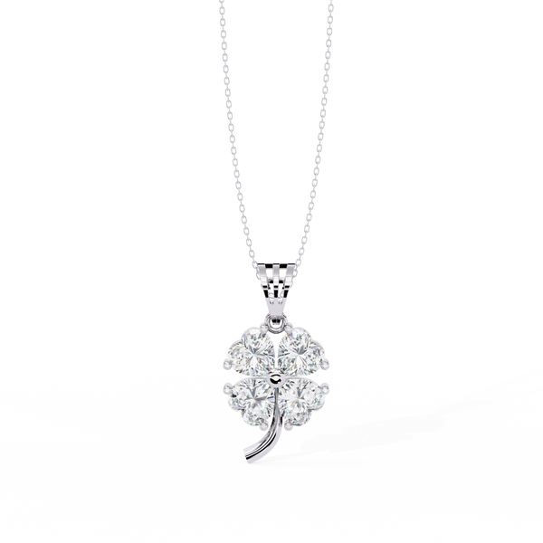 Lucky Bloom Diamond Pendant