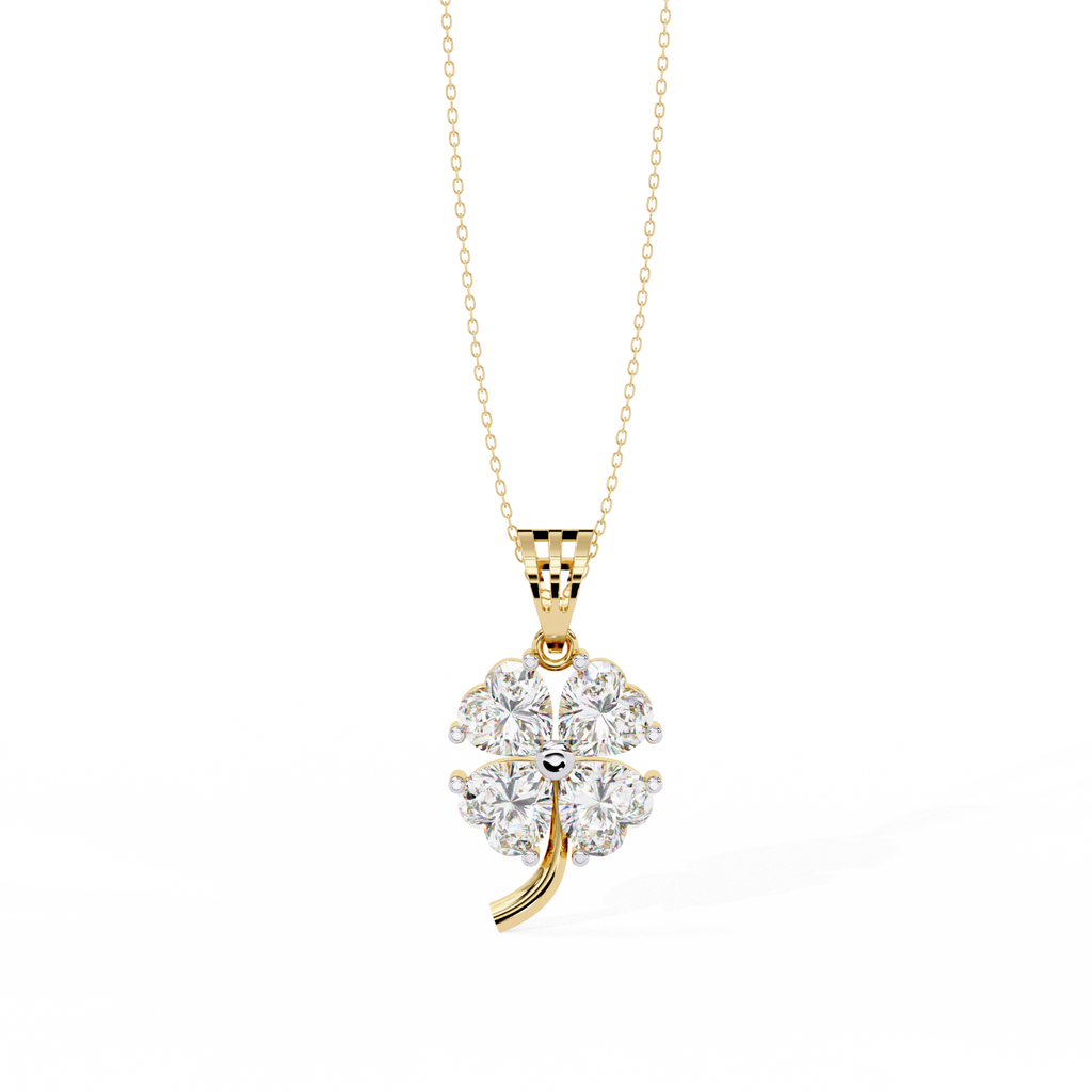 Lucky Bloom Diamond Pendant
