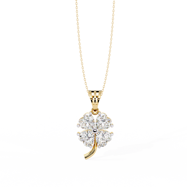 Lucky Bloom Diamond Pendant