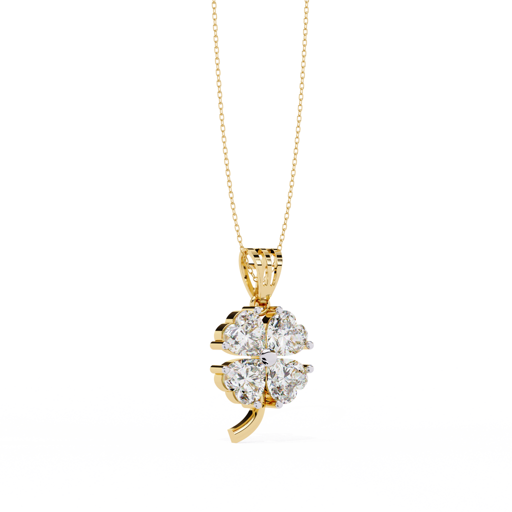 Lucky Bloom Diamond Pendant