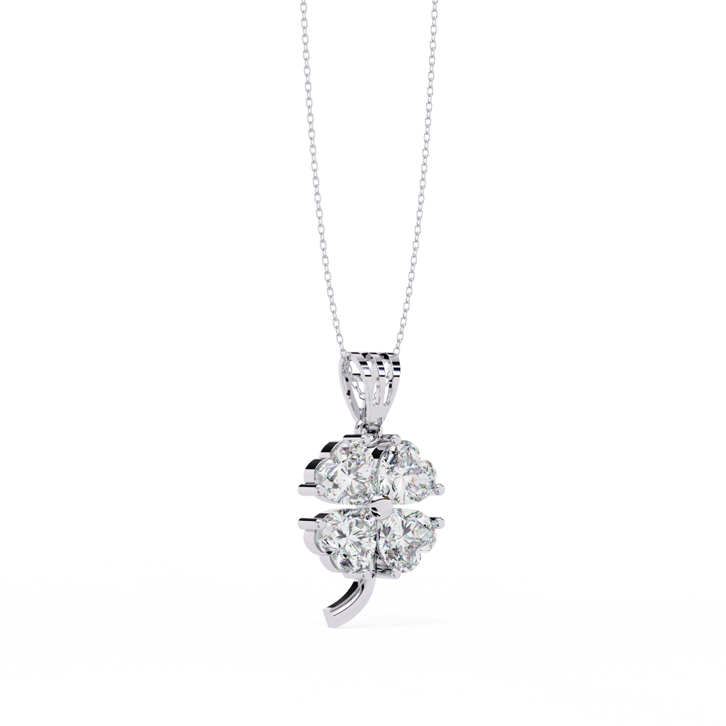 Lucky Bloom Diamond Pendant