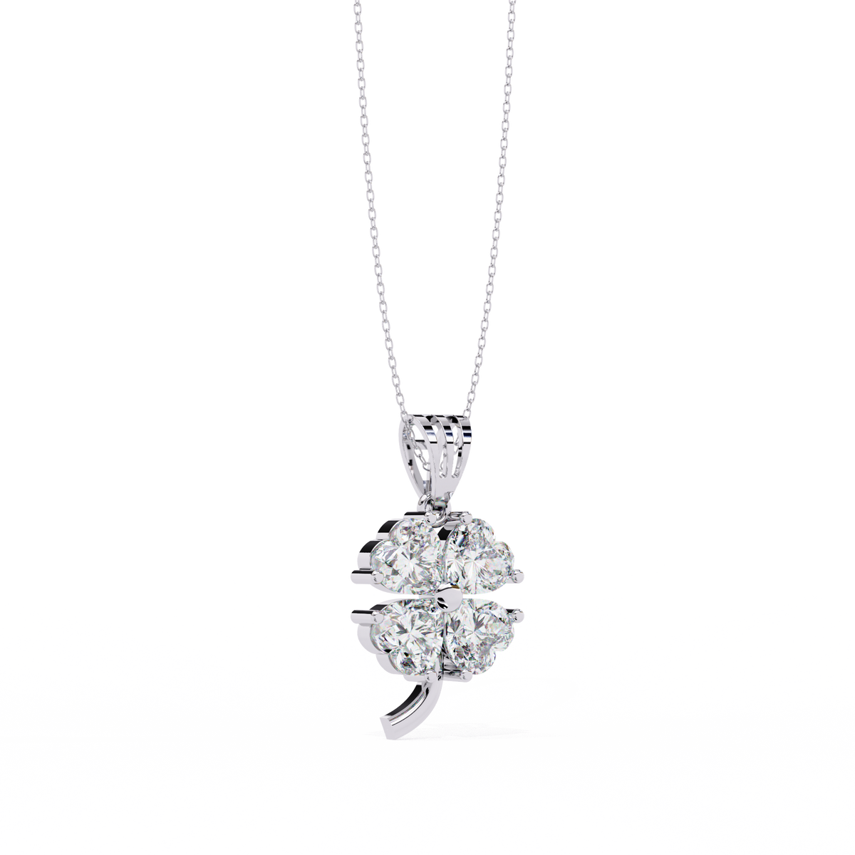 Lucky Bloom Diamond Pendant