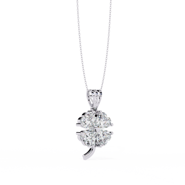 Lucky Bloom Diamond Pendant