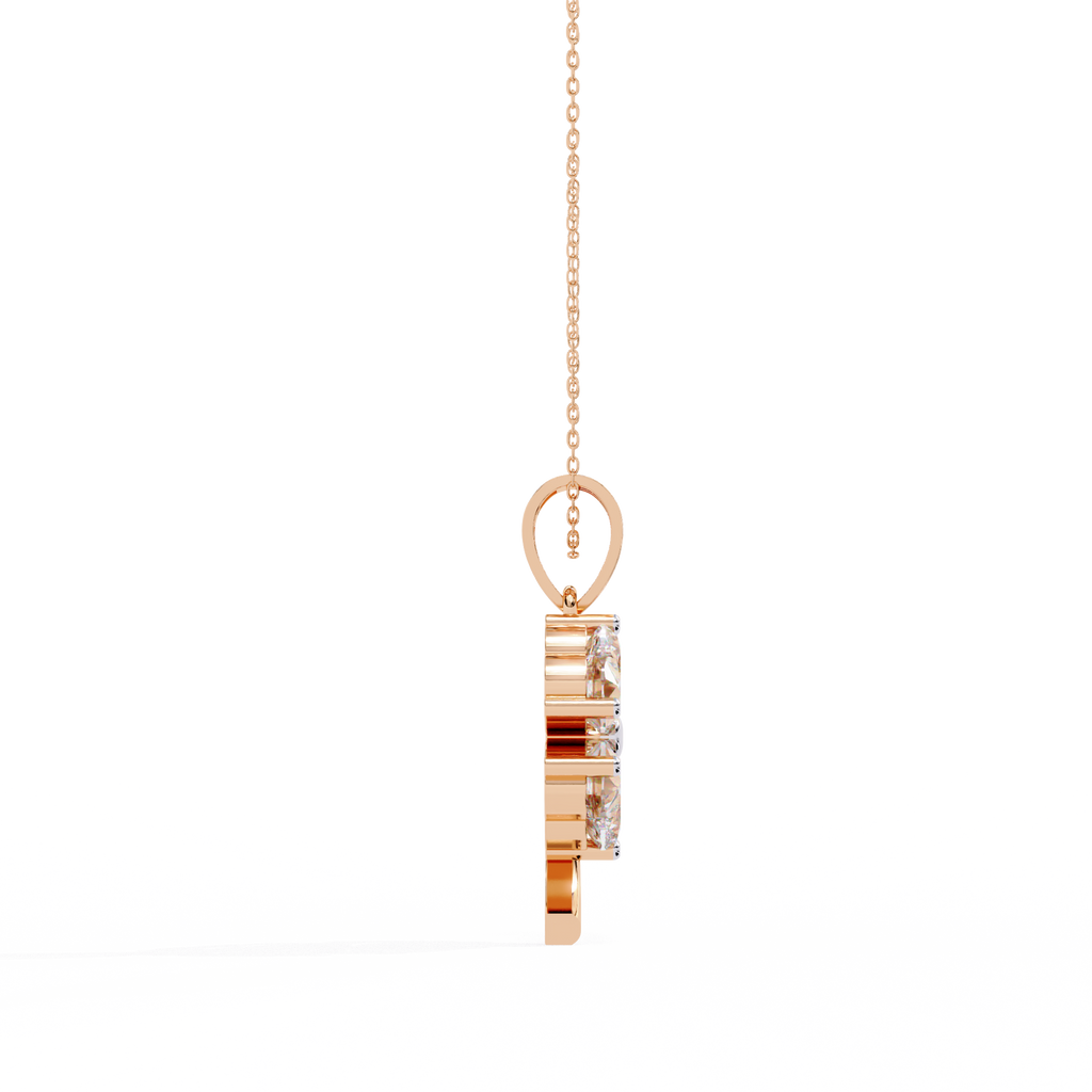 Lucky Bloom Diamond Pendant
