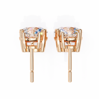 Classic Two-Stone Diamond Drop Earrings