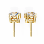 Classic Two-Stone Diamond Drop Earrings
