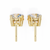 Classic Two-Stone Diamond Drop Earrings