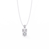 Graceful Marquise Diamond Solitaire Pendant