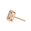 Emerald Cut Diamond Stud Earrings