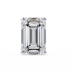 Emerald Cut Diamond Stud Earrings