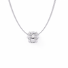 Pear Cut Diamond Solitaire Pendant