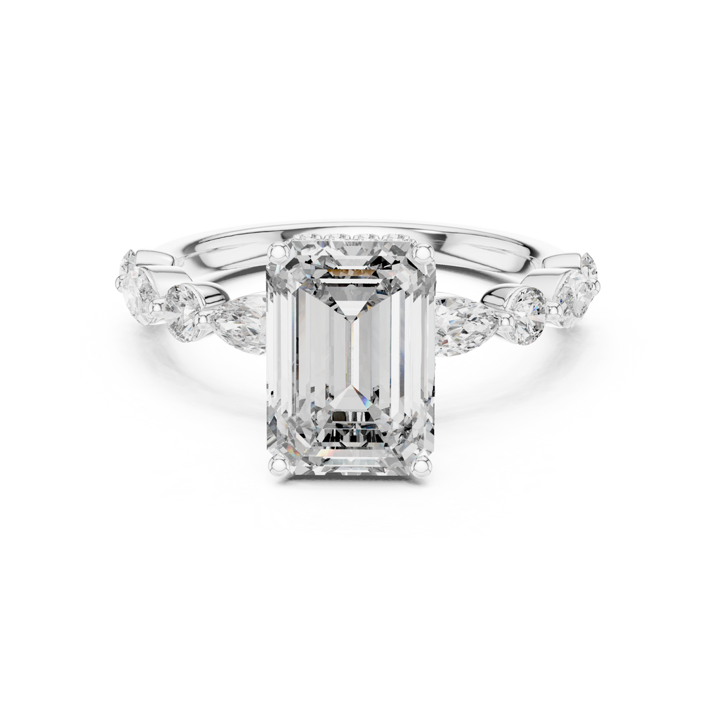 Starlit Path Silver Ring