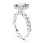 Starlit Path Silver Ring