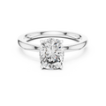 Whisper Halo Silver Ring