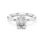 Whisper Halo Silver Ring