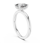 Whisper Halo Silver Ring
