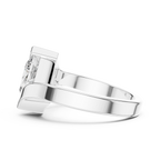 Equinox Sweep Silver Ring