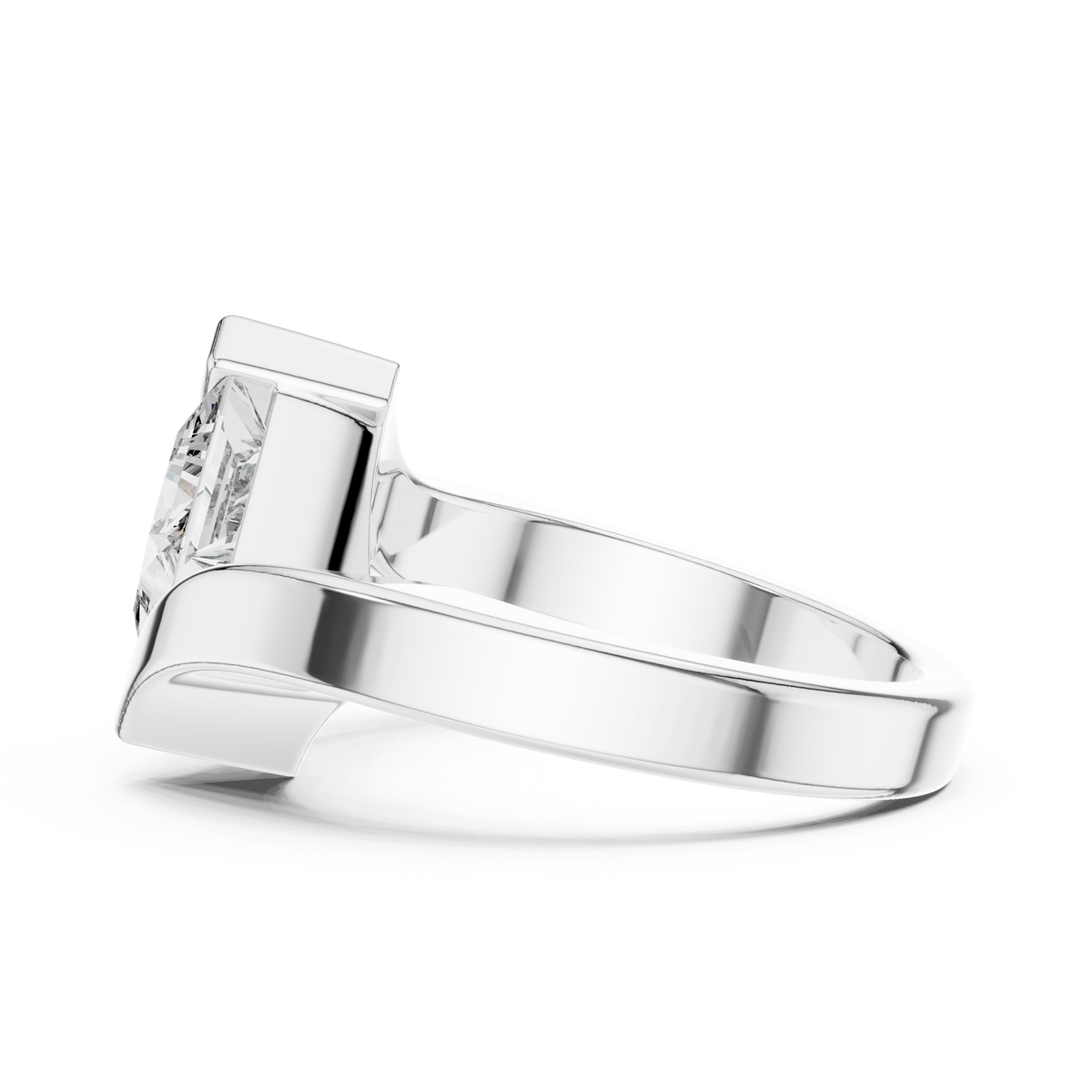 Equinox Sweep Silver Ring