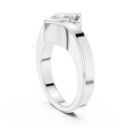 Equinox Sweep Silver Ring