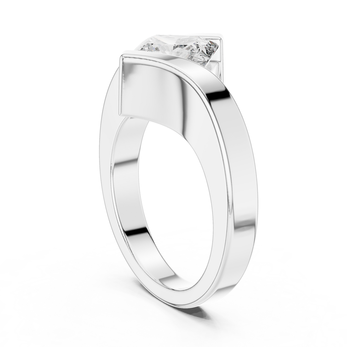 Equinox Sweep Silver Ring