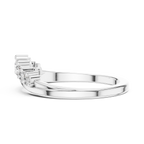 Coronet Arc Silver Ring