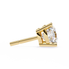 Cushion-Cut Natural Diamond Stud Earrings