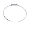White Gold Pavé Arrowhead Diamond Bracelet
