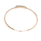 Rose Gold Apex Arrow Diamond Bracelet