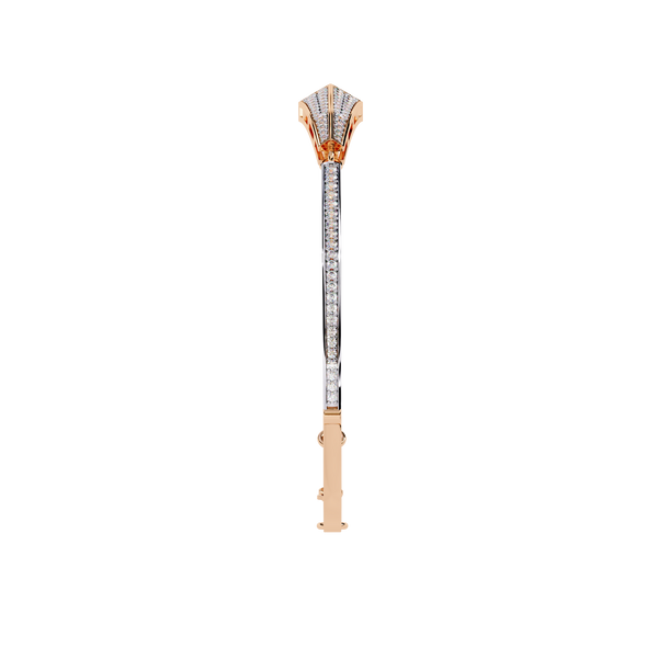Rose Gold Apex Arrow Diamond Bracelet